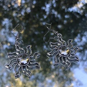 Sun earrings